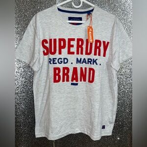 SUPERDRY REGD MARK BRAND T-SHIRT NWT